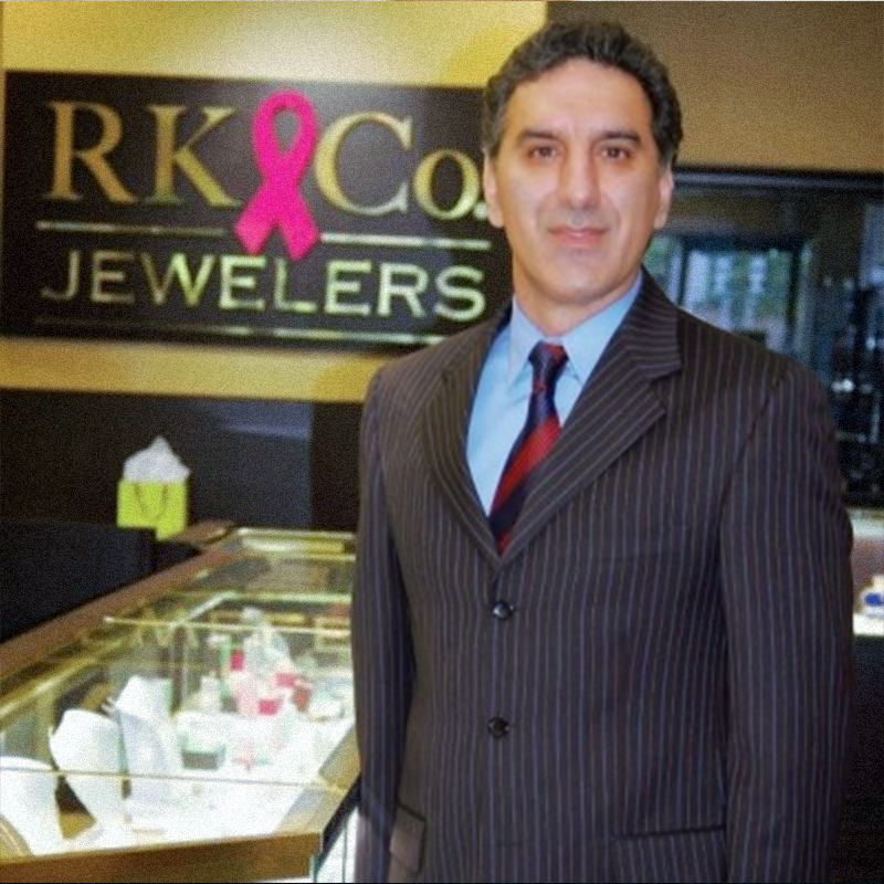 Reza Khalaj, owner of RK & Co. Jewelers, Suwanee GA