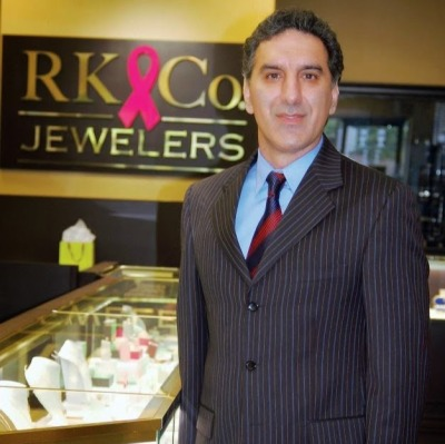 Reza Khalaj, owner of RK & Co. Jewelers, Suwanee GA